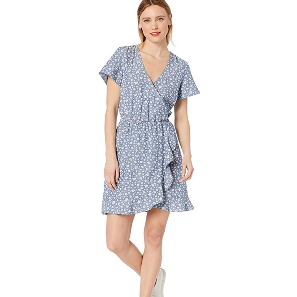 J.Crew Mercantile Floral Chambray Dress XL